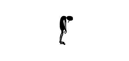 downfacing person